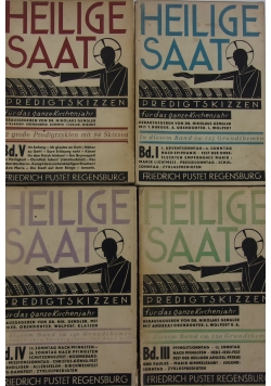 Heilige Saat, zestaw 4 książek, ok. 1935 r.