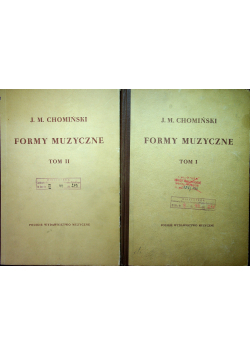 Formy muzyczne 2 tomy