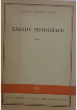 Zasady fotografii, cz.I
