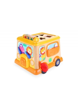 Top Bright Drewniany autobus edukacyjny