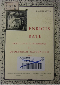 Henricus Bate