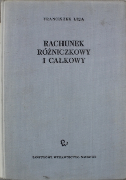 Rachunek różniczkowy i całkowy