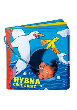 Książeczki kąpielowe. Rybka chce latać