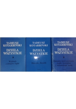 Dzieła wszystkie, zestaw 3 książek
