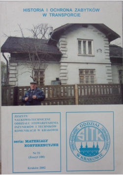 Historia i ochrona zabytków w transporcie, nr. 51