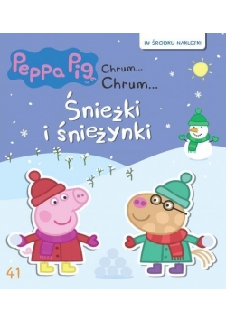 Świnka Peppa Chrum Chrum 41 Śnieżki i śnieżynki