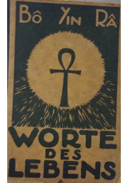 Worte des Lebens, 1923r.
