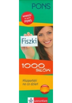 Fiszki 1000 słów Hiszpański na co dzień PONS