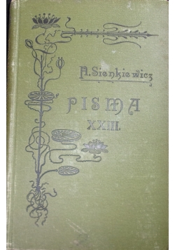 Pisma XXIII, 1900 r.