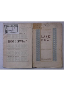 Łaski Boże / Bóg i świat, 1934 r.