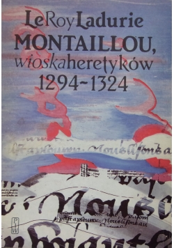 Montaillou,wioska heretyków 1294-1324