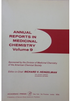 Annual Reports in Medicinal Chemistry Volume  9