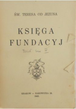 Księga Fundacyj, 1943 r.