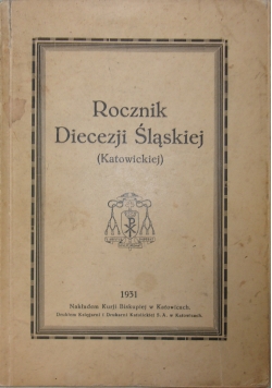 Rocznik Diecezji Śląskiej , 1931r.