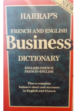 French and English Business dictionary
