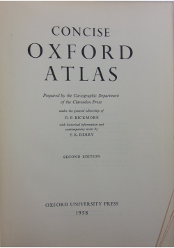 Concise Oxford Atlas
