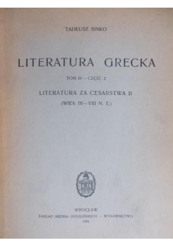 Literatura grecka