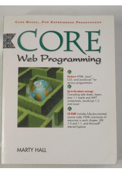 Core web programming, płyta CD