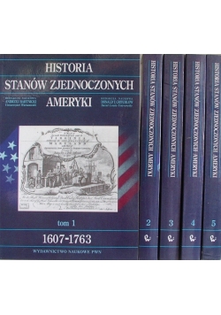 Historia Stanów Zjednoczonych Ameryki 5 tomów