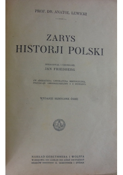 Zarys historji Polski