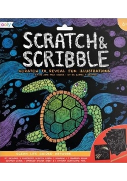 Scratch and Scrible Ocean Life