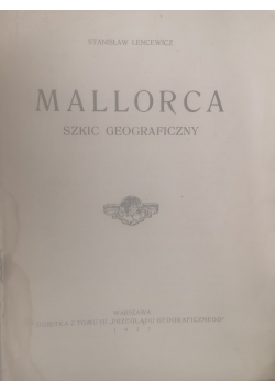 Mallorca, 1927 r.