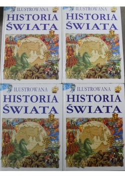 Ilustrowana historia świata zestaw 4 książek