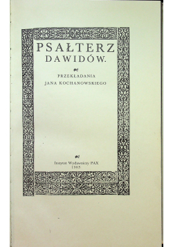Psałterz Dawidów