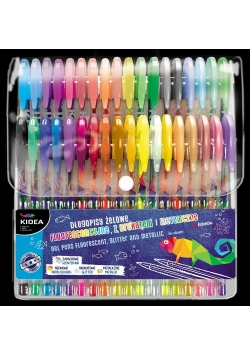 Długopisy żelowe Kidea 36 kolory