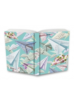 Notes Gee Neon Paper Planes 13,5x19,5 NARCISSUS