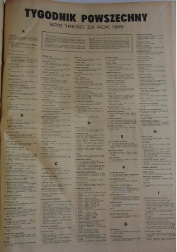 Tygodnik powszechny 1965, nr.1-52