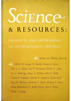Science and resources