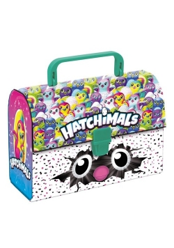 Kuferek kartonowy z rączką Hatchimals