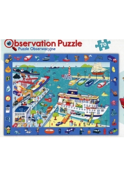 Puzzle 70 Obserwacyjne Odwiedzamy port