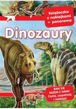 Panoramy z naklejkami. Dinozaury