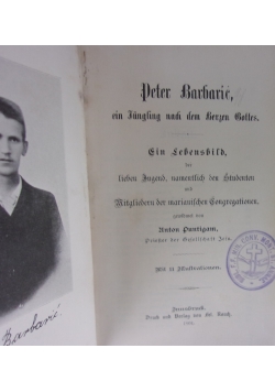 Peter Barbarić 1901 r.
