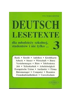 Deutsch Lesetexte 3