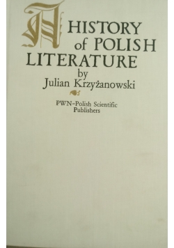 History of Polish Literature