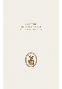 Die Schriften zur Naturwissenschaft,tom 9B