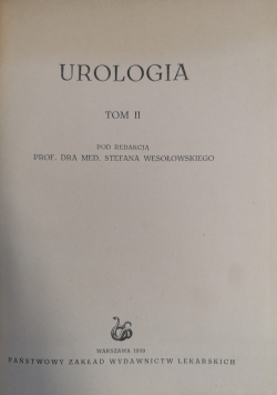 Urologia, tom II