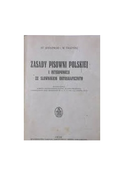 Zasady Pisowni Polskiej, 1936r.