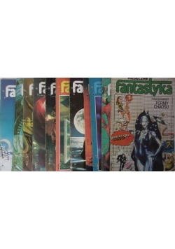 Miesięcznik fantastyka, zestaw 11 komiksów