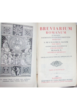 Breviarium Romanum 1926