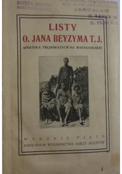 Listy O. Jana Beyzyma, 1927 r.