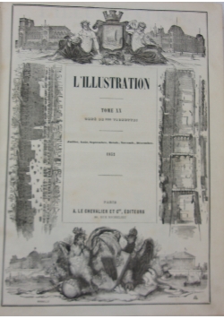 L'illustration, tome XX, 1852 r.