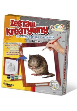 Zestaw Kreatywny do malowania - Szczur