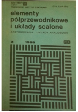 Elementy półprzewodnikowe i układy scalone Nr 3