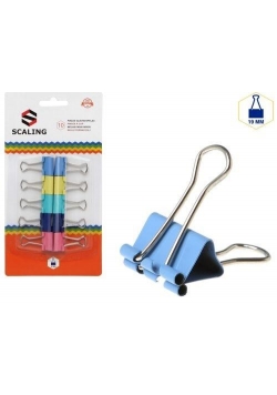 Klip metalowy 19mm blister
