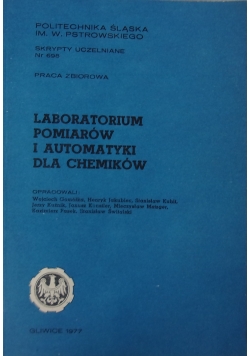 Laboratorium pomiarów i automatyki dla chemików
