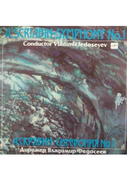A.Scriabin Symphony No.1, płyta winylowa